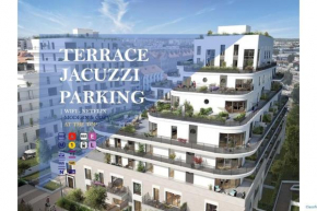 Résidence Abraham - Guest Room 1 LaDéfense U-Arena #Terasse #Fibre #Netflix
